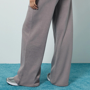 Survêtement pour femmes avec manches longues, design de haute qualité avec logo personnalisable, col rabattu lavé / fermeture à boutons - Product Image 6