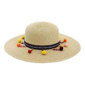 Elegant Women Wide Brimmed Straw <b>Hat</b>, 2025 Classic <b>Summer</b> Fashion Trend Sun <b>Hat</b> for Beach Travel, Holiday and Outdoor Wear - Product Image 2
