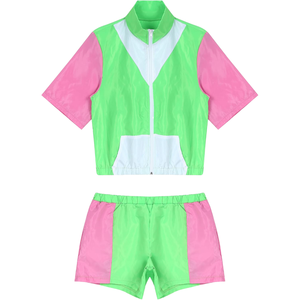 Conjunto de Dos Piezas Impermeable y Cortavientos para Hombre, Traje de Lluvia Informal, Ligero, Ecológico, de Color Sólido, de Nailon - Product Image 3