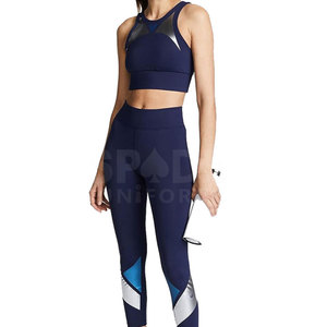Conjunto de sujetador y pantalones cortos deportivos personalizados de alta calidad para gimnasio Fitness Yoga desgaste al por mayor de color personalizado tamaño estilo Oem sujetadores deportivos - Product Image 5