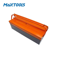 Boîte à outils cantilever en métal robuste de 53 cm, capacité de charge de 25 kg, étui de rangement portable pour quincaillerie, organisateur d'atelier, garage domestique, OEM