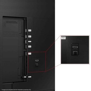 ทีวีสมาร์ท LED 4K ขนาด 85 นิ้ว ดีไซน์บางเฉียบ รองรับระบบสั่งงานด้วยเสียง สีดำ ใช้งานร่วมกับโมดูล LCD ได้ - Product Image 1