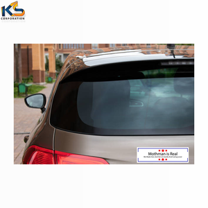 Custom Moth Man Is Real vinilo parachoques calcomanía pegatina camión coches de larga duración impermeable resistente a los rayos UV de alta calidad de impresión - Product Image 6