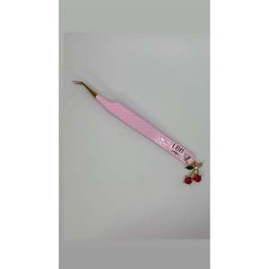 Precision Stainless Steel Slanted Tweezer for <b>Eyelash</b> Extensions Fine Pointed Tip <b>Applicator</b> - Product Image 4