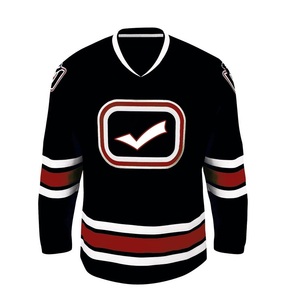 Jersey de hockey sobre hielo de poliéster 100%, ropa esencial para la mejor experiencia de hockey - Product Image 5