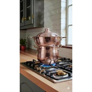 Productos de Cobre Marroquíes Hechos a Mano, Artesanía Tradicional, Decoración para el Hogar, Utensilios de Cocina, Artículos Metálicos Decorativos, Idea de Regalo Única - Product Image 1