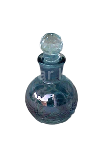 Botella de Perfume redonda roja Vintage de la mejor calidad con tapa para uso de Perfume de niñas y mujeres - Product Image 3