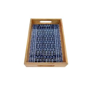 ถาดไม้สำหรับเสิร์ฟอาหารเช้าสำหรับจัดเลี้ยงชากาแฟจานไม้บนโต๊ะอาหาร - Product Image 2