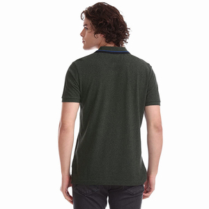 2024 Best Quality Dark <b>Green</b> Color <b>Polo</b> <b>Shirt</b> for <b>Men's</b> Short Sleeve Casual Wear <b>Shirt</b> With Customized Logo & Label - Product Image 5