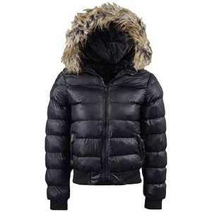 Chaqueta de Invierno Acolchada con Capucha y Logotipo Personalizado, Chaqueta de Moda para Hombre, Chaqueta de Plumón Personalizada, Chaquetas Fer - Product Image 1