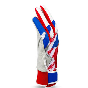 ถุงมือตีเบสบอลระบายอากาศได้ดีถุงมือตีลูกซอฟต์บอลสีตามสั่ง - Product Image 3