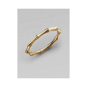 Portugal Metal Stainless Steel Elegant Gold bamboo Design napkin <b>ring</b> Premium quality Round napkin <b>ring</b> for wedding - Product Image 1