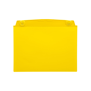 Multi-sobres de visualización, soporte de documentos, magnético, amarillo, A5 horizontal, 2 imanes de neodimio (sellados), 10 un - Product Image 2