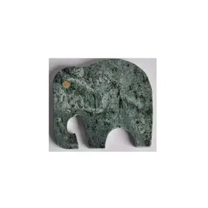 Elephant Shape Marble Hexagon Coasters Set of 4 for Home Hotel use with Custom Packaging from Indian Exporter