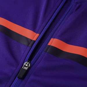 Survêtement d'entraînement en molleton Gym Fitness Tech pour hommes, ensemble deux pièces imprimé solide pour l'hiver, jogging et vêtements de sport - Product Image 4