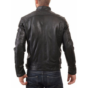 Best Quality Genuine <b>Sheepskin</b> Leather <b>Jacket</b> New Design Genuine Leather <b>Jackets</b> High Quality Leather Winter <b>Jacket</b> - Product Image 3