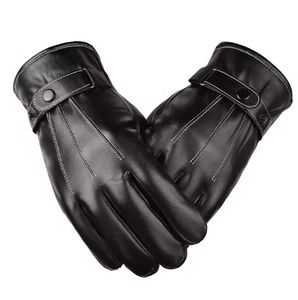 Gants thermiques en cuir pour l'hiver, pour hommes et femmes, usage décontracté en extérieur, respirants, personnalisables, vente en gros OEM - Product Image 2