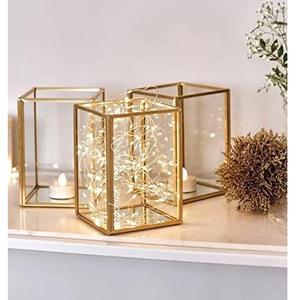 Handcrafted Moroccan Metal <b>Lantern</b> Hanging <b>Candle</b> <b>Holders</b> & Jars for Home Office or Wedding Decoration for Indoor Use - Product Image 6