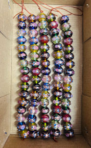 Perles en verre et en cristal de qualité supérieure faites à la main pour la fabrication de bijoux et la décoration Perles de 12 mm - Product Image 4