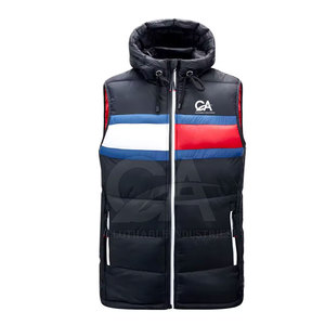 2025 gilet bouffant grande taille hiver chaud gilet nouveau Design mode Style hommes personnalisé gilet bouffant - Product Image 1