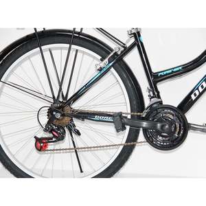 Bicicleta Urbana Dorello 2650 Negra de Una Velocidad con Llanta de 26 Pulgadas y Canasta para Unisex - Product Image 4