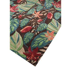 Hacienda Beige & <b>Brown</b> Handmade <b>Wool</b> & Viscose Rug Floral Large Area Rectangle for Home Hallway Tra-14734 Model Tra-14734 Model - Product Image 2