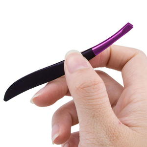 Pinzas Profesionales para Cejas de Acero Inoxidable con Punta Puntiaguda KAAMIR INSTRUMENTS para Vello Encarnado y Fino - Ligeras y Ecológicas - Product Image 3