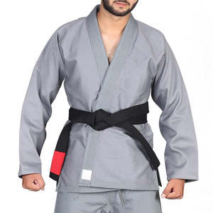 Uniformes BJJ de Color sólido hechos en Pakistán para hombres, ropa de lucha para hombres y trajes de artes marciales - Product Image 3