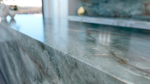 Encimera de cocina Atlantis de cuarzo impreso, encimera de tocador de 2 cm y 3 cm, piedra pulida prefabricada para uso en construcción, cortada a medida - Product Image 3