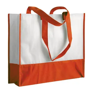 Borse Promozionali Personalizzate TNT con Design a Soffietto e Manici Lunghi, Gadget Personalizzati - Product Image 6