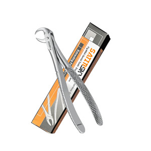 Instrumentos dentales de grado alemán de alta calidad 87 fórceps de extracción pico de cuerno de vaca patrón inglés Manual base Dental Premium - Product Image 2