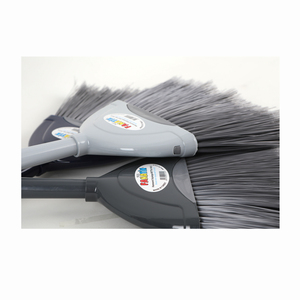 Wholesale Durable Plastic <b>Broom</b> with <b>Handle</b> for Home Garden Street Floor Cleaning - Product Image 3