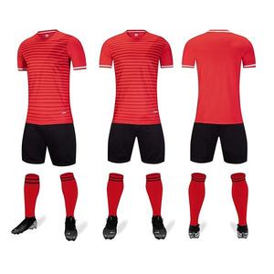 Kits de fútbol de equipo personalizado Premium de secado rápido de alto rendimiento Durable Cómodo Ligero Camiseta de fútbol de entrenamiento personalizada - Product Image 5