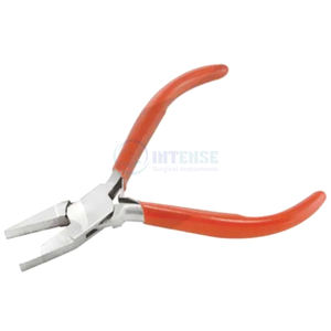 คีมหนีบแบบจมูกแบนยาว140มม. เครื่องมือทำเครื่องประดับงานหัตถกรรมร้อยลูกปัดลวดแบบมืออาชีพ - Product Image 6