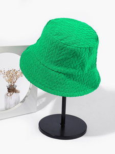 Wholesale Fashion Women Bulk Bucket Hats With Your Own logo Custom Embroidery logo Cotton Men Bucket Hat - Product Image 3