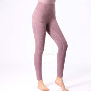 Vêtements d'équitation tendance 2025, dernière mode, pantalon d'équitation pour femmes en spandex, siège complet, taille haute, léger et respirant - Product Image 3