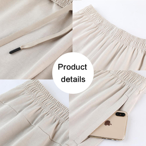 Pantalones cortos de algodón de alta calidad para hombre, ropa de calle con cintura elástica, pantalones cortos informales para hombre, pantalones cortos de tela de felpa francesa de algodón 330G - Product Image 5