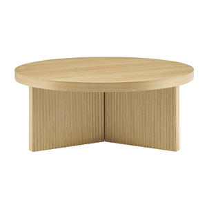 Mesa de centro de madera maciza de estilo nórdico, diseño moderno duradero de la mejor calidad para muebles de sala de estar para el hogar - Product Image 3