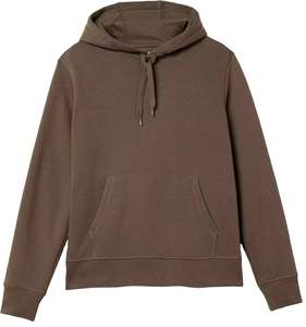 Pull à capuche réfléchissant doublé polaire pour hommes européens américains 345g Matériau respirant Sports de loisirs solides - Product Image 1