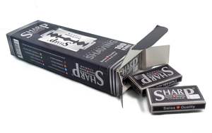 Durablade Titanium Double <b>Edge</b> Safety Razor Blades 100 Pack Stainless Steel Shaving Blade Refills Smooth Clean Shave Wholesale - Product Image 3