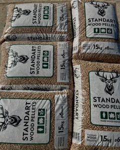 Granulés de biomasse de bois premium, sciure de bois, faible teneur en cendres, haute valeur calorifique, combustible renouvelable à combustion propre, sac pour poêles, chaudières, fours - Product Image 5