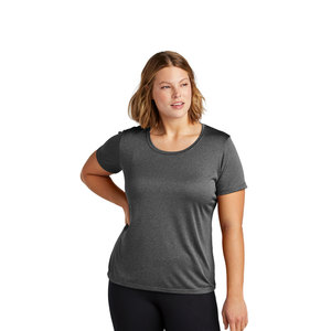 Camisetas ligeras y transpirables al por mayor para mujer, camisetas de manga corta con cuello redondo para mujer, lo mejor para gimnasio y ropa informal - Product Image 4