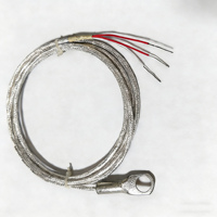 Capteur de température industriel à sonde unique, résistance thermique en platine PT100 de type borne haute précision, système 3 fils, IP66
