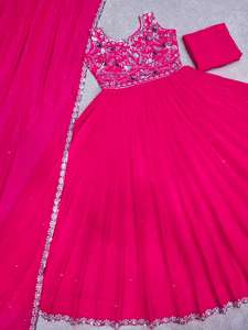 ชุดคอร์เซ็ทปักลายสำหรับงานแต่งงาน,ชุดกระโปรงจอร์จเทียมดีไซน์เนอร์สวยพร้อมลายลำดับล่าสุด - Product Image 5