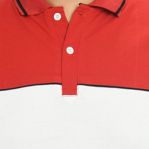 Vente chaude sur mesure léger grande taille polos pour hommes/prix raisonnable couleur unie respirant polos pour hommes - Product Image 6