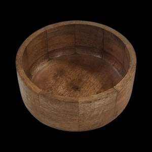 Tazón de Madera Natural para Servir, Tazón de Sopa Hecho a Mano, Decoración de Cocina para Aperitivos - Product Image 4