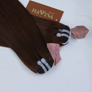 Paquetes de cabello humano crudo 100% baratos al por mayor de muestra gratis Paquetes rectos de cabello vietnamita crudo Color marrón - Product Image 3