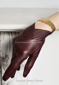 Gants en cuir artisanaux Gants habillés de style confortable de qualité supérieure pour hommes Gants de conduite en plein air Utilisations quotidiennes parfaites - Product Image 6