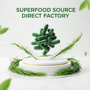 Cápsulas de Spirulina Orgânica 500mg Superalimento Puro Aumenta Energia Imunidade Desintoxicação Antioxidante Vegano Não-OGM - Product Image 4