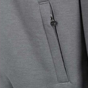 Fabricant personnalisé Streetwear Patchwork broderie bloc de couleurs couture Boxy sweat à capuche court pour hommes Streetwear sweats à capuche de luxe - Product Image 4